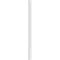 Ekena Millwork Two Equal Raised Panel PVC Pilaster w/Standard Capital & Base, 6"W x 96"H x 2"P PILP06X096DRP01-2 - alternate 4